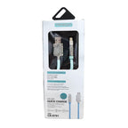 Treqa CA-8791 καλώδιο δεδομένων 1m USB σε Micro - Elite Plus Cable - Γαλάζιο Treqa