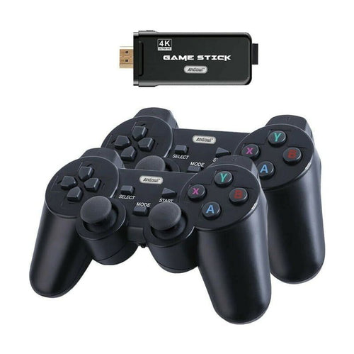 Andowl Ασύρματα χειριστήρια παιχνιδιών 2.4G Q-GS980 - Wireless Controller Gamepad with 4K Ultra HD Game Stick ANDOWL