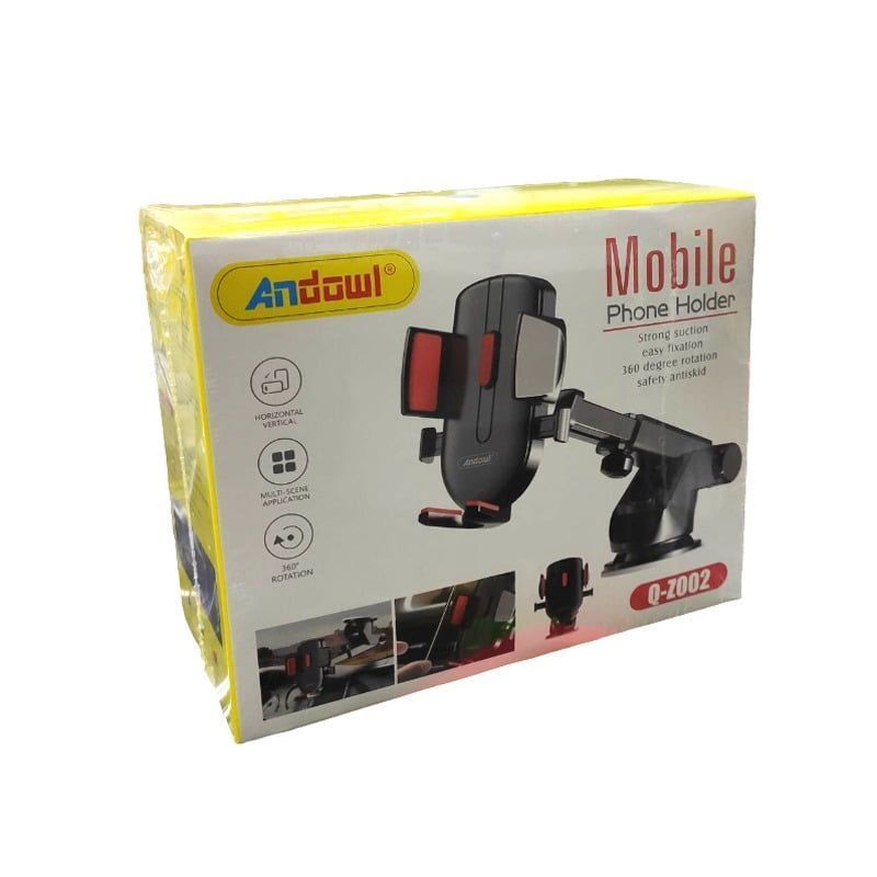 Andowl Βάση κινητού αυτοκινήτου Q-Z002 - Car Phone Holder - Κόκκινο ANDOWL