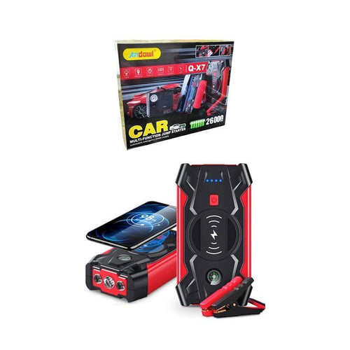 Andowl Εκκινητής Μπαταρίας Αυτοκινήτου Q-X7 26000mAh - Car multi-functional jump starter ANDOWL