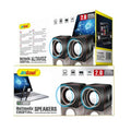 Andowl Ηχεία Υπολογιστή 2.0 Multimedia Q-YX332 - Mobile Desktop Multimedia Digital Speakers ANDOWL