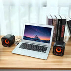 Andowl Ηχεία 2.0 Multimedia Mini Speaker Q88 - Mobile Desktop Speakers ANDOWL