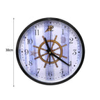Ρολόι τοίχου - Wall clock - Μαύρο OEM