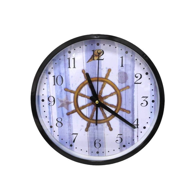 Ρολόι τοίχου - Wall clock - Μαύρο OEM