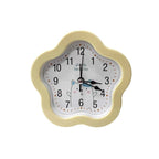 Επιτραπέζιο Ρολόι με Ξυπνητήρι - Alarm clock - Μπεζ OEM