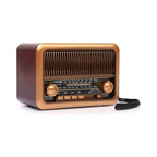 NNS NS-3315BT Ρετρό Επιτραπέζιο Ραδιόφωνο με USB – Retro radio - Καφέ NNS