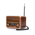 NNS NS-3315BT Ρετρό Επιτραπέζιο Ραδιόφωνο με USB – Retro radio - Καφέ NNS