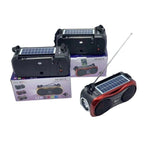 EPE FP-227-S Φορητό Ηλιακό Ηχείο με USB & φακό – Wireless speaker with USB & torch - Χρυσό EPE