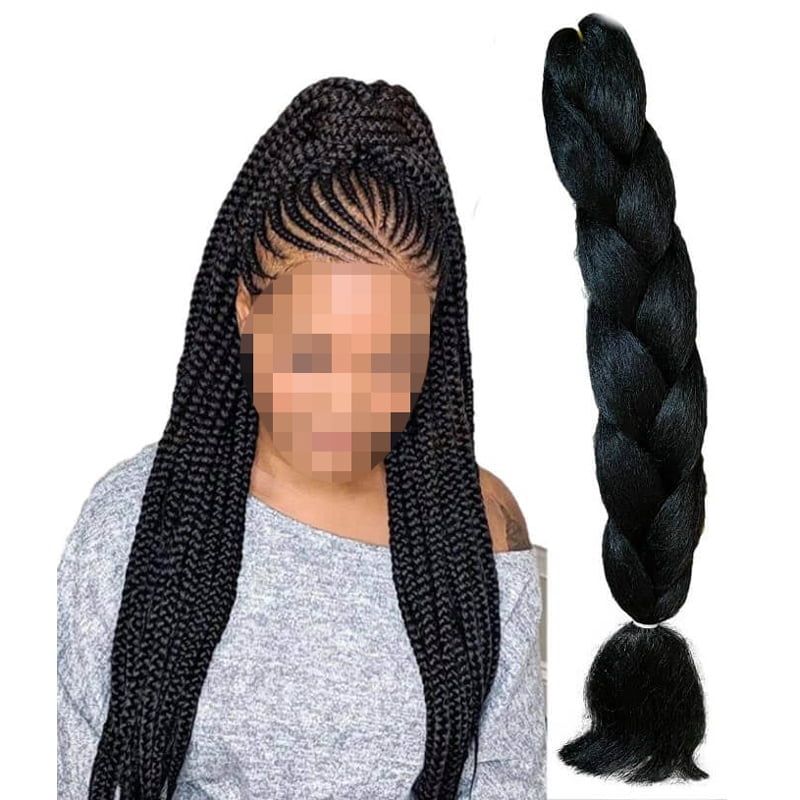 Yuan yao Μαλλιά για Ράστα μαύρο AY2 - Rasta hair OEM