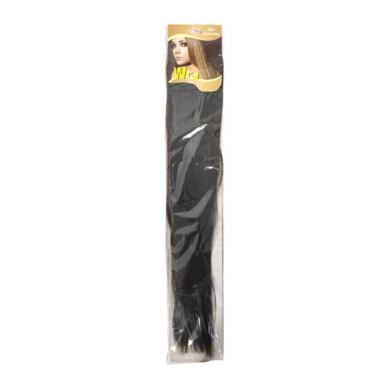 Τρέσα μαλλιών με κλιπς γκρι - Hair tapes OEM
