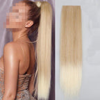 Τρέσα μαλλιών με κλιπς όμπρε ξανθό - Hair tapes OEM