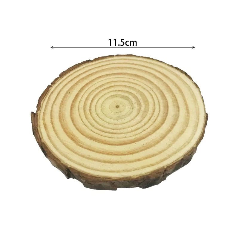 Ξύλινος διακοσμητικός κορμός 11.5cm - Wooden embellishment OEM