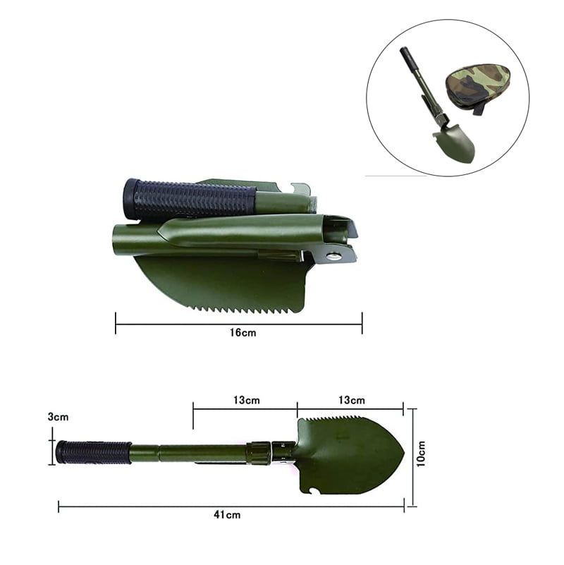 Πτυσσόμενο μεταλλικό φτυάρι πολυεργαλείο - Folding metal shovel OEM