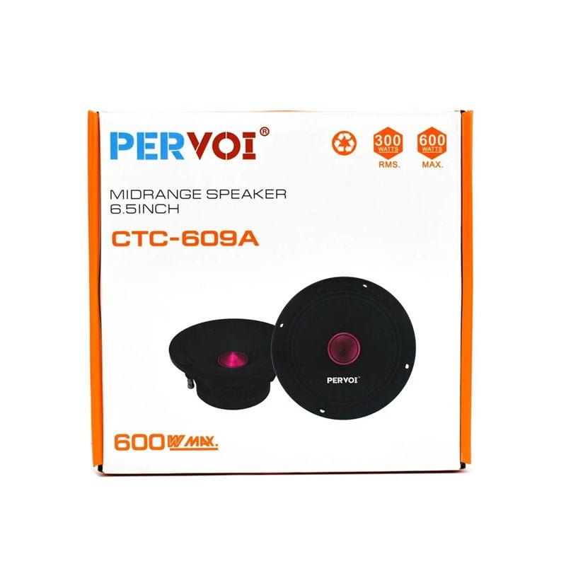 PerVoi Ηχείο Αυτοκινήτου Midrange 6.5″ 600W CTC-609A - Drive Midrange Car Speaker PerVoi