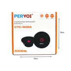 PerVoi Ηχείο Αυτοκινήτου Midrange 6.5″ 600W CTC-609A - Drive Midrange Car Speaker PerVoi