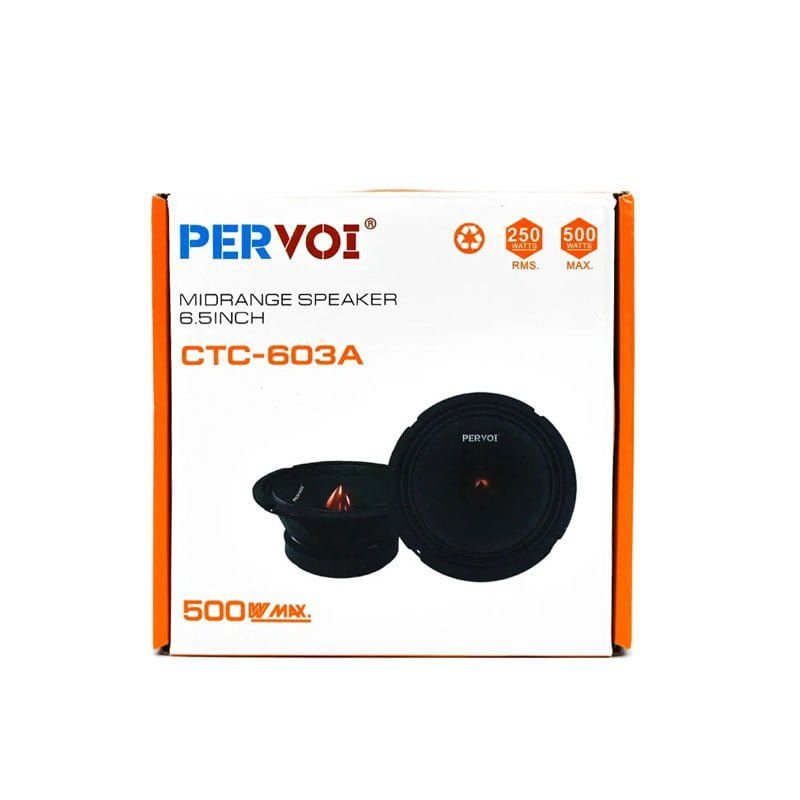 Pervoi Ηχείο Αυτοκινήτου Midrange 6.5″ 500W CTC-603A - Drive Midrange Car Speaker PerVoi