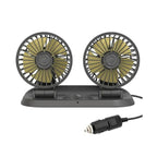 Pervoi Ανεμιστήρας Αυτοκινήτου 12v CTC-650 - Car Dual Head Fan PerVoi