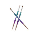 Πινέλο νυχιών διπλής όψης 3τεμ - Nail pen OEM