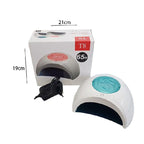 T8 Επαγγελματικό φουρνάκι νυχιών 65W - 2in1 LED/UV lamp - Ροζ OEM