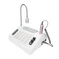 Salon Expert 5 in 1 BQ-777 Τροχός Νυχιών Ρεύματος 30000rpm 80W - Φουρνάκι - Απορροφητήρας - Nail machine - Λευκό - Ροζ OEM