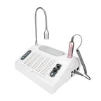 Salon Expert 5 in 1 BQ-777 Τροχός Νυχιών Ρεύματος 30000rpm 80W - Φουρνάκι - Απορροφητήρας - Nail machine - Λευκό - Ροζ OEM
