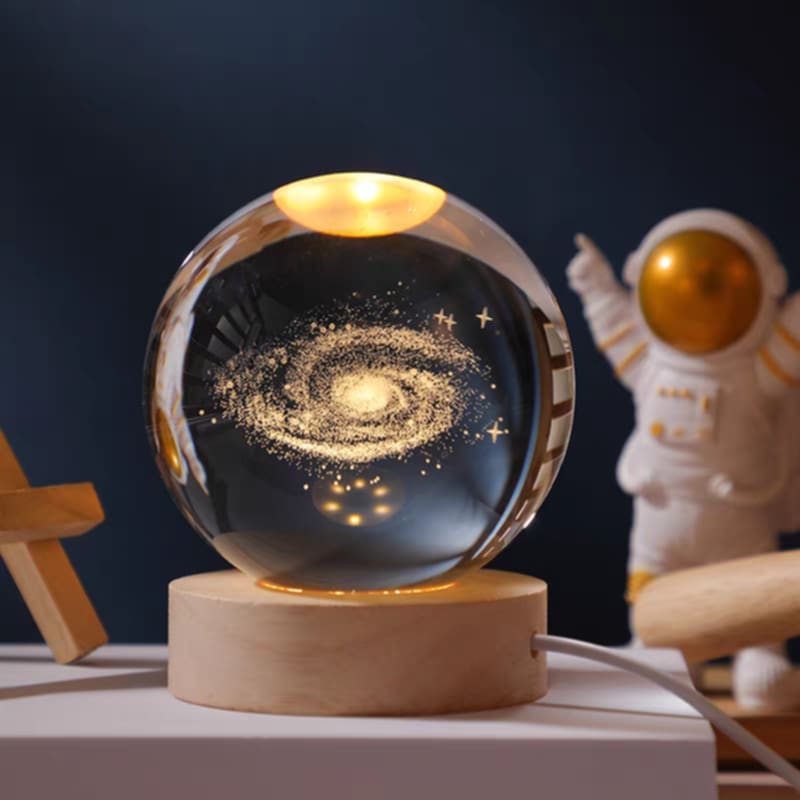 Κρυστάλλινη Μπάλα Φωτιστικό Νυκτός 3D – Crystal Ball Night Light 3D OEM