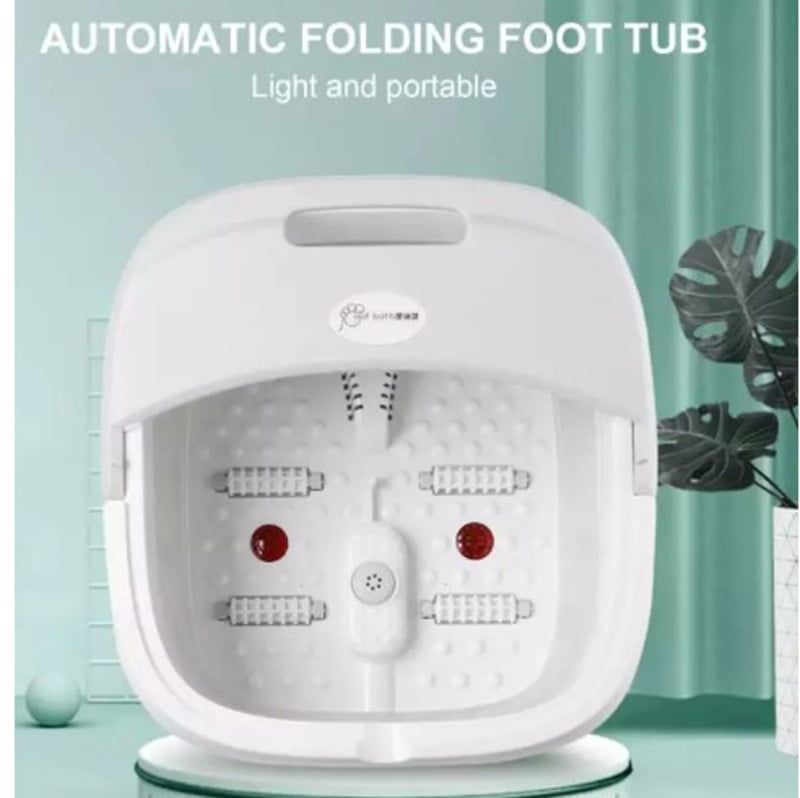 Πτυσσόμενη λεκάνη SPA - Ποδόλουτρο SQ-806 - Folding foot bath - Γκρι OEM