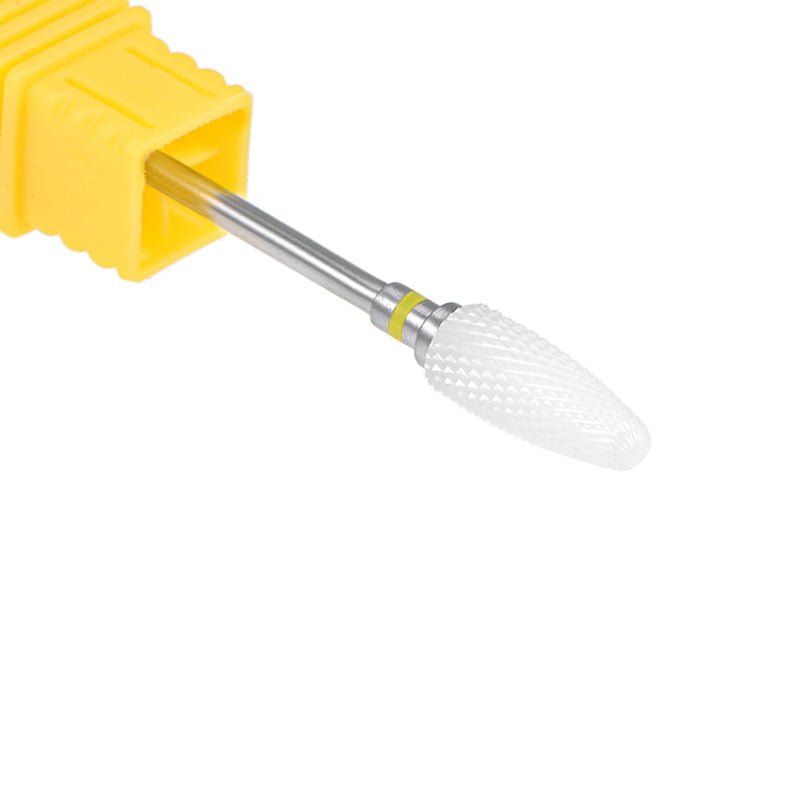 Κεραμικό φρεζάκι κίτρινο Β16 - Ceramic nail drill bit OEM