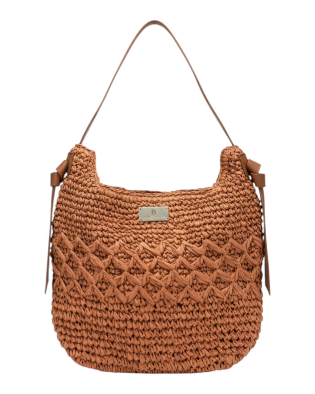 Ψάθινη τσάντα ώμου XY-2638 - Κόκκινο BAG TO BAG
