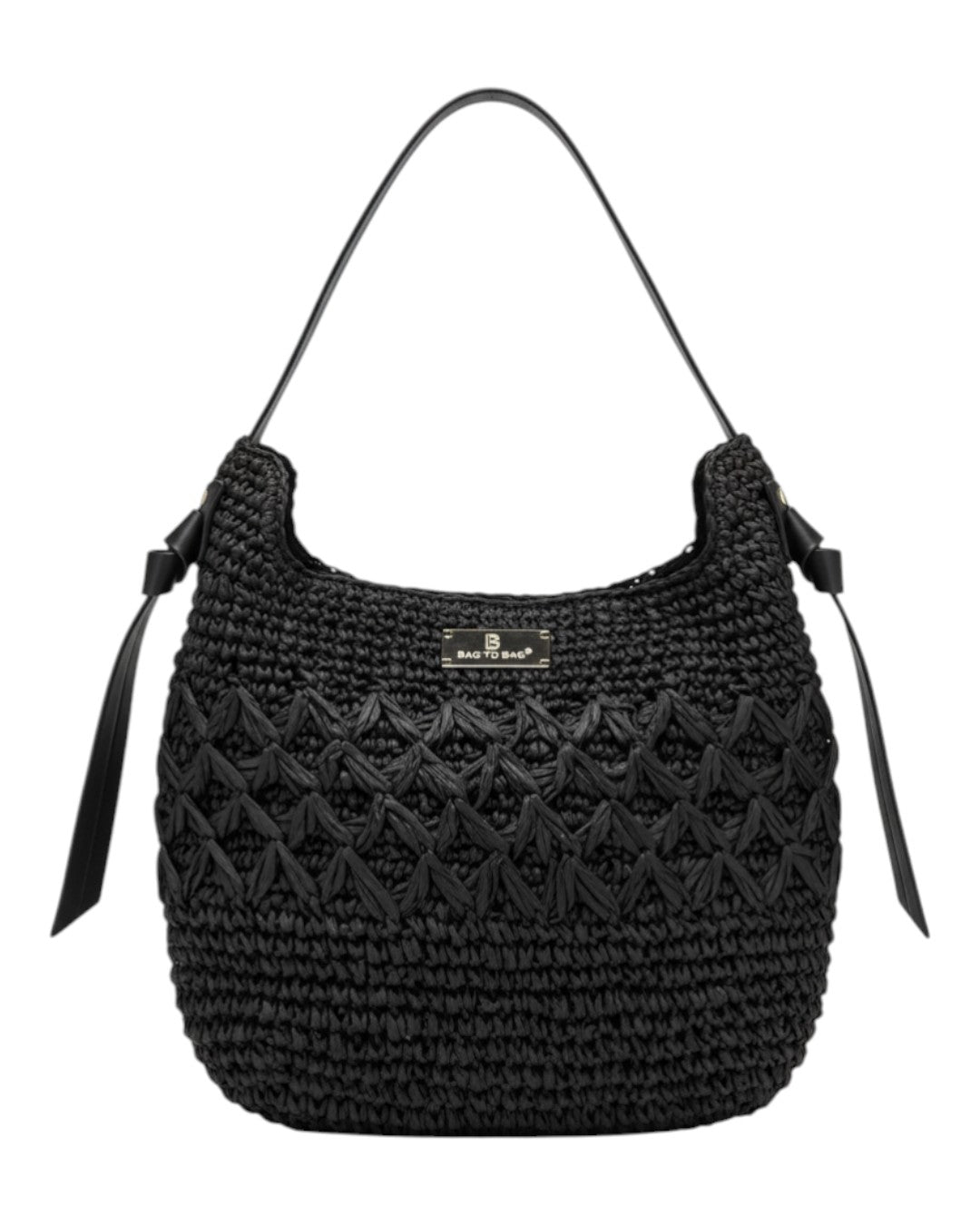 Ψάθινη τσάντα ώμου XY-2638 - Κόκκινο BAG TO BAG