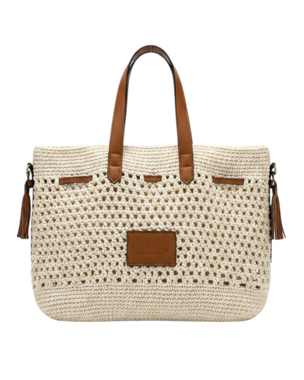 Πλεκτή Τσάντα Χειρός CN26003 - Μπέζ BAG TO BAG