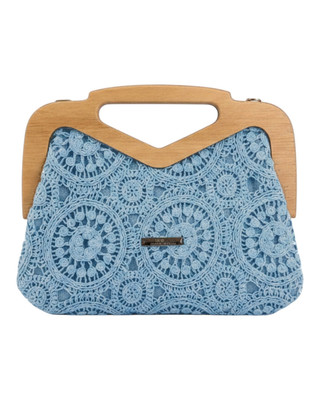 Τσάντα χειρός OY-1073 - Γαλάζιο BAG TO BAG