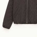 Γυνσικείο Bomber μπουφάν καπιτονέ LUMINA Καφέ LD5994 Lumina Fashion