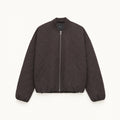 Γυνσικείο Bomber μπουφάν καπιτονέ LUMINA Καφέ LD5994 Lumina Fashion