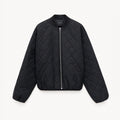 Γυνσικείο Bomber μπουφάν καπιτονέ LUMINA Μαύρο LD5994 Lumina Fashion