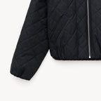 Γυνσικείο Bomber μπουφάν καπιτονέ LUMINA Μαύρο LD5994 Lumina Fashion