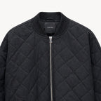 Γυνσικείο Bomber μπουφάν καπιτονέ LUMINA Μαύρο LD5994 Lumina Fashion