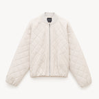 Γυνσικείο Bomber μπουφάν καπιτονέ LUMINA μπεζ LD5994 Lumina Fashion