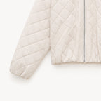 Γυνσικείο Bomber μπουφάν καπιτονέ LUMINA μπεζ LD5994 Lumina Fashion