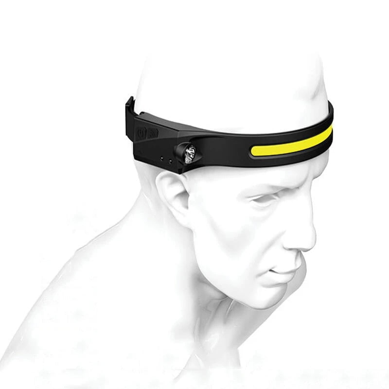 Επαναφορτιζόμενος USB φακός κεφαλής LED - All prespectives induction headlamp OEM