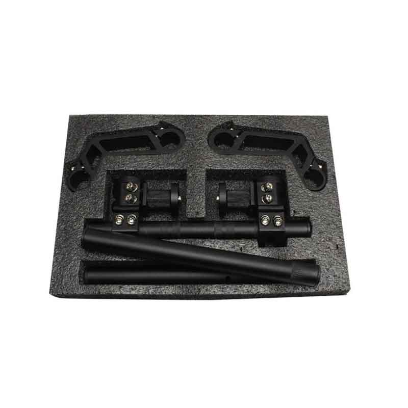 Ρυθμιζόμενο Tιμόνι Mοτοσικλέτας - Adjustable Motorcycle Handlebar - Ασημί OEM