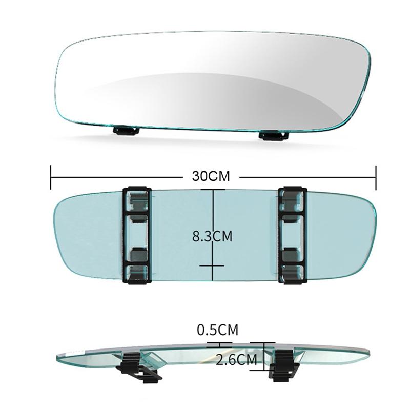 Καθρέπτης αυτοκινήτου 30cm 3R-339 - Indoor Frameless Rear View Mirror OEM