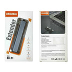 Original SX-71 USB Extender πολλαπλών Χρήσεων με 3 Θύρες USB - Multifunctional Extender USB Original