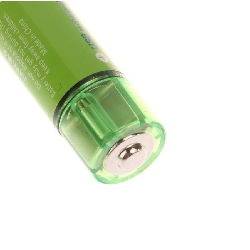 Επαναφορτιζόμενη μπαταρία USB Λιθίου Νi-AA 1.5V - 2000mAh - 2 τεμάχια - USB Rechargeable Battery OEM