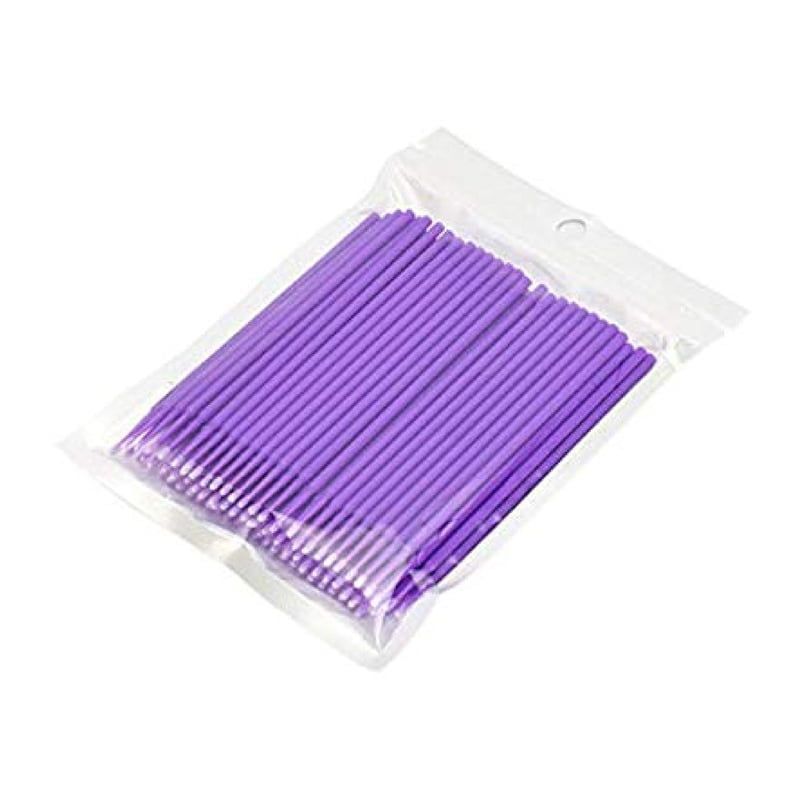 Μίας χρήσης microbrush lash επέκταση βλεφαρίδων 100τεμ.- Μπατονέτα βλεφαρίδας - All Eyelash Lifting OEM