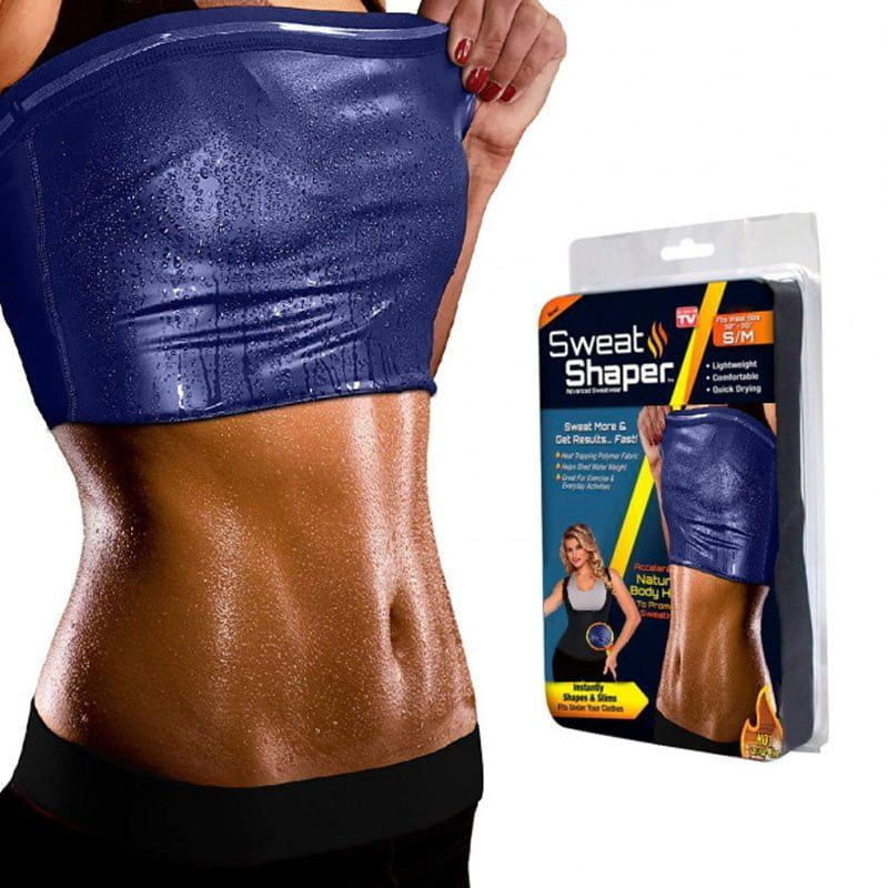 Φανέλα Εφίδρωσης & Αδυνατίσματος - Male Sweat Shaper in Black - S/M OEM