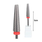 Φρεζάκι καρβιδίου κόκκινο - Carbide nail drill bit red OEM