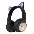 Ασύρματα Ακουστικά με Αυτιά 5.3V AKZ01 - Wireless Cuter Headphones - Μαύρο OEM