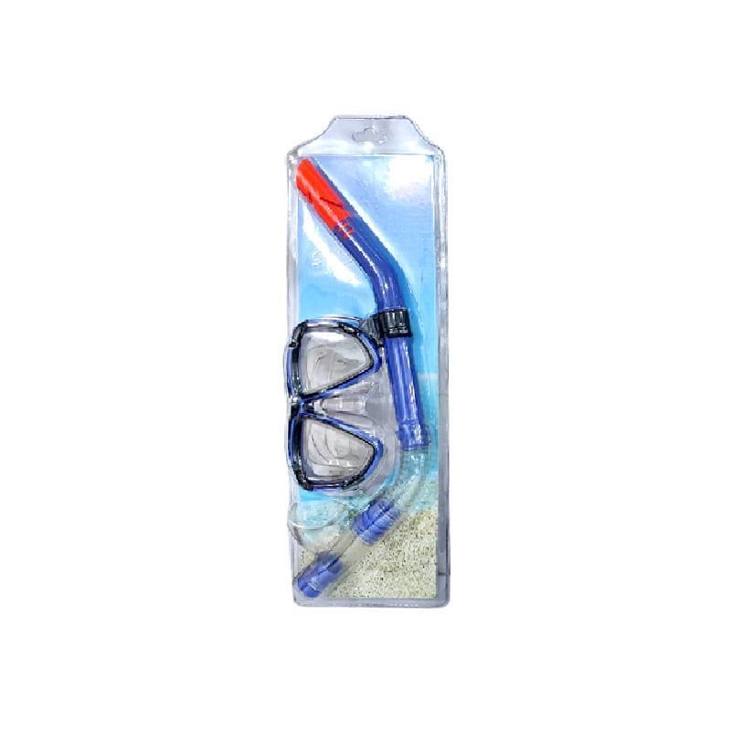 Σετ μάσκα θαλάσσης με αναπνευστήρα - Swimming mask & snorkel - Κίτρινο - Κόκκινο - Μαύρο - Μπλε OEM