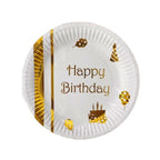 Χάρτινα πιάτα μιας χρήσης 10τμχ - Paper plates OEM